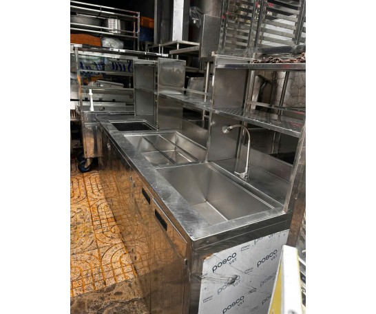 Thanh Lý Bồn Rửa Inox Công Nghiệp Giá Rẻ