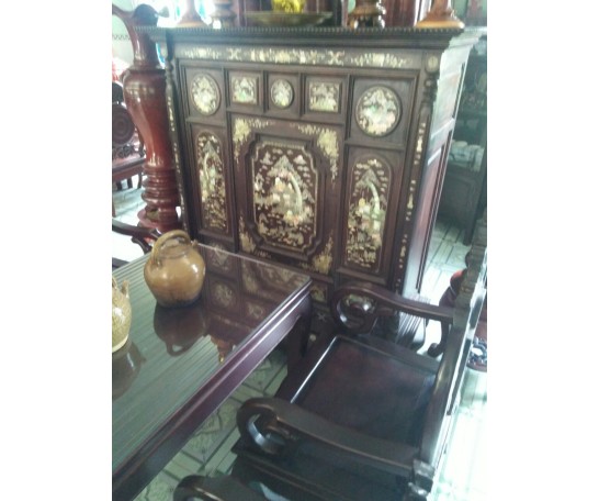 Thanh Lý Nội Thất Gỗ Phòng Khách Củ